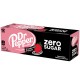 Dr Pepper Zero Strawberries and Cream Soda, 12 fl oz cans, 12 Pack