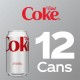 Diet Coke Soda Pop, 12 fl oz, 12 Pack Cans