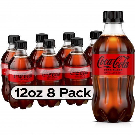 Coca-Cola Soda Pop, 12 fl oz, 8 Pack Bottles