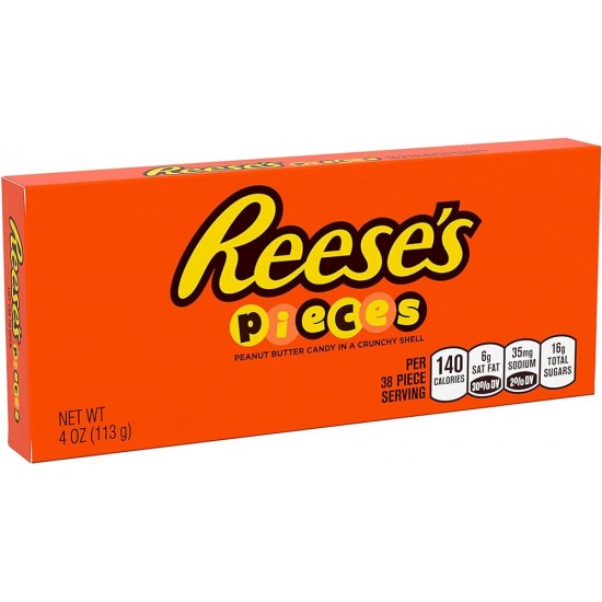 Reese's Theatre Box Pieces Peanut Butter (113g) - Box of 12