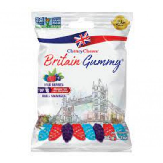 Britain Gummy Wild Berries 150g (12 pack)