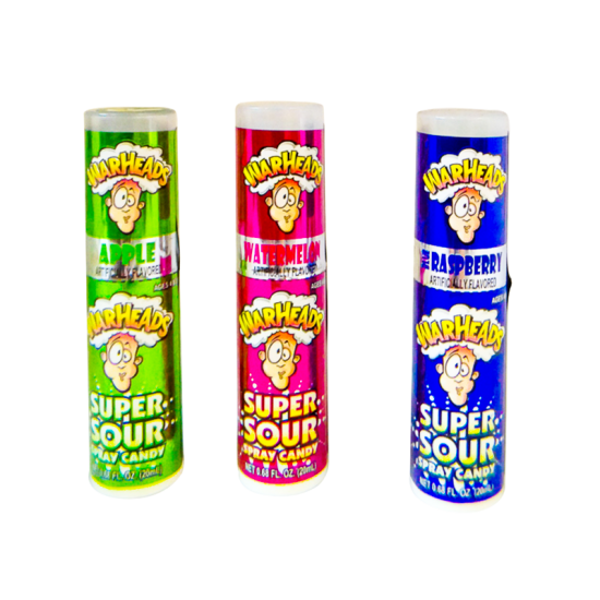 Warheads Super Sour Spray Candy 20ml (Case of 12)