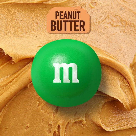 M&M's Peanut Butter Milk Chocolate Candy, Share Size - 2.83 oz Bag