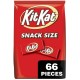 KIT KAT® Milk Chocolate Snack Size, Individually Wrapped Wafer Candy Bars Bulk Bag, 32.34 oz (66 Pieces)