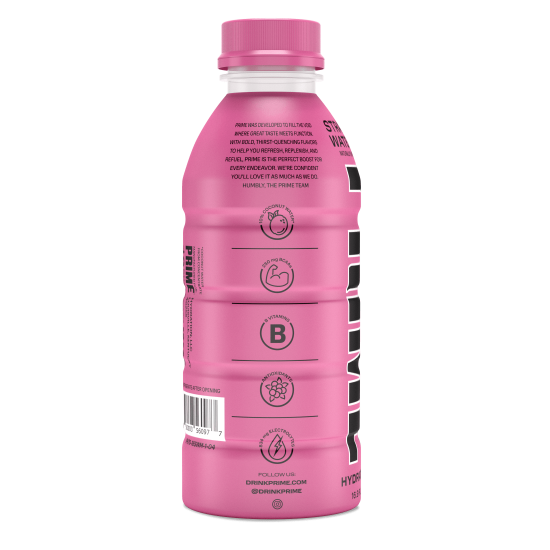 Prime Hydration - Strawberry Watermelon - 16.9oz - Single