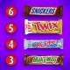 Snickers, Twix, Milky Way & More Assorted Milk Chocolate Candy Bars - 18 Bars