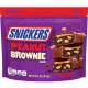 Snickers Peanut Brownie Squares Fun Size Chocolate Candy Bars, 6.61 Oz Sharing Size Bag