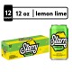 Starry Lemon Lime Soda Pop, 12 fl oz, 12 Pack Cans